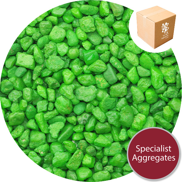 Gravel for Resin Bound Flooring - Lime Green Jelly